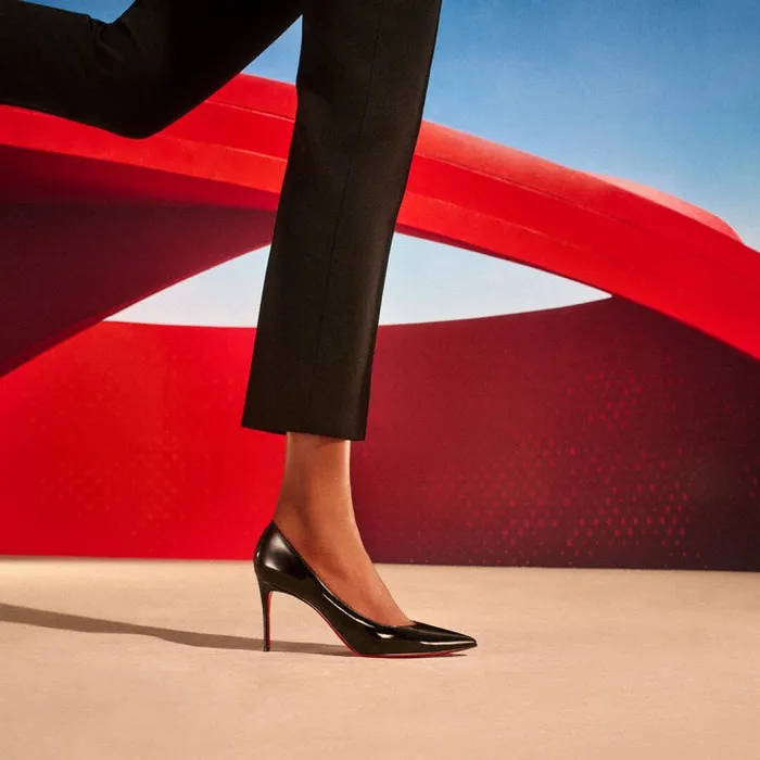 Women Kate 85 Mm Pumps 8211 Patent Calf Leather 8211 Black Christian Louboutin Pumps