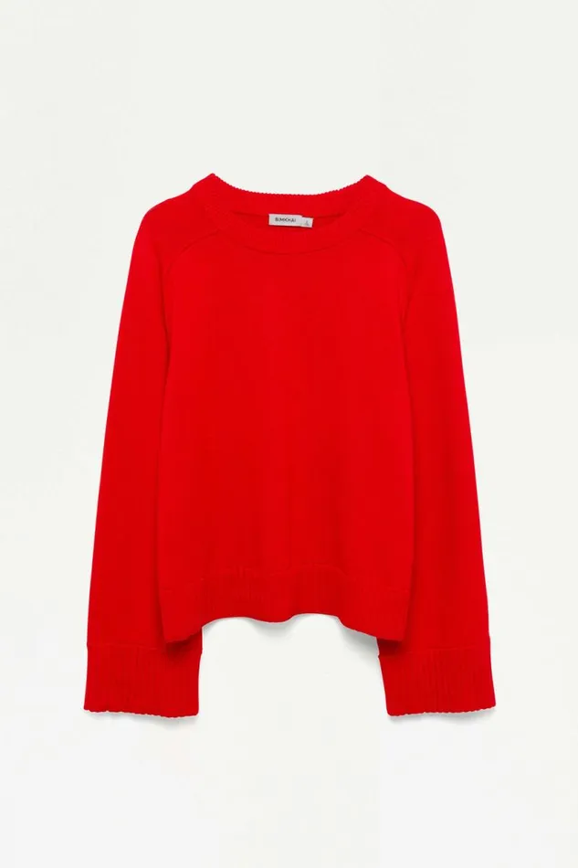 Women Knitwear Jonathan Simkhai Raglan Crewneck