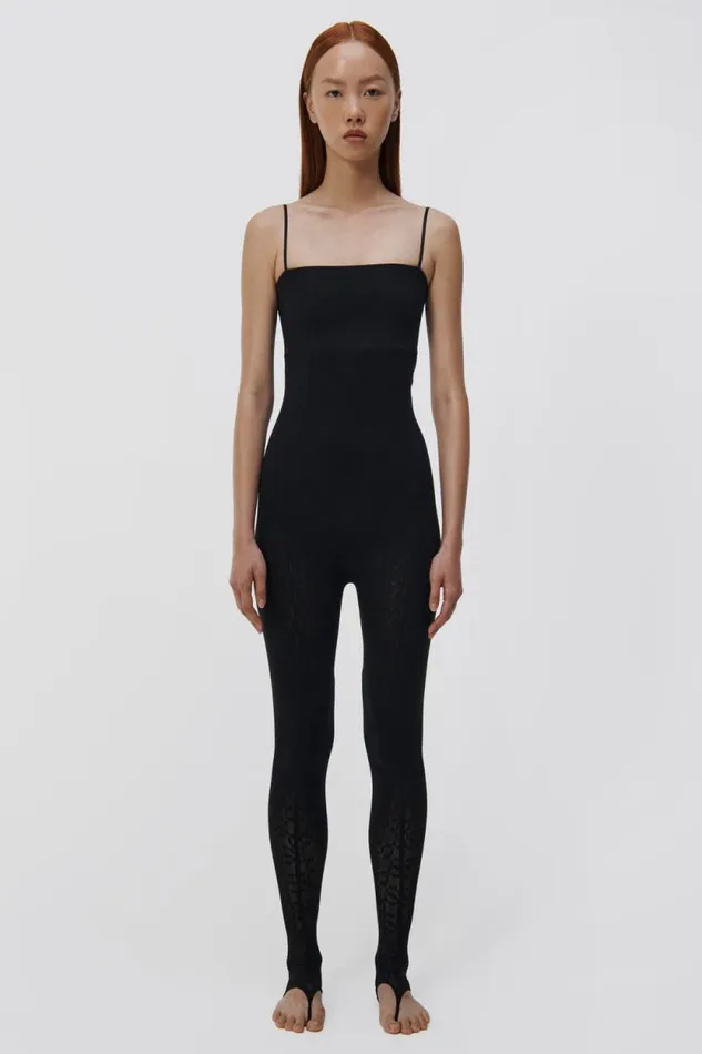 Women Knitwear Jonathan Simkhai SIMKHAI Wolford Logo Jumpsuit