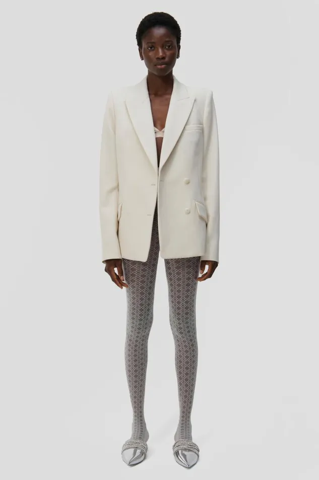 Women Knitwear Jonathan Simkhai SIMKHAI Wolford Logo Tights