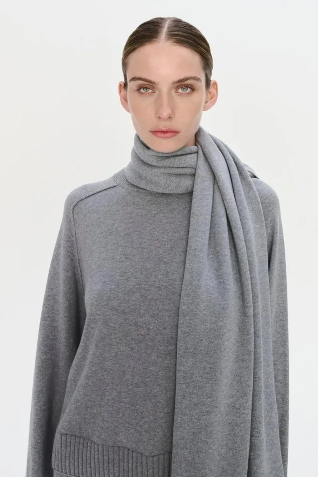Women Knitwear Jonathan Simkhai Wide Scarf