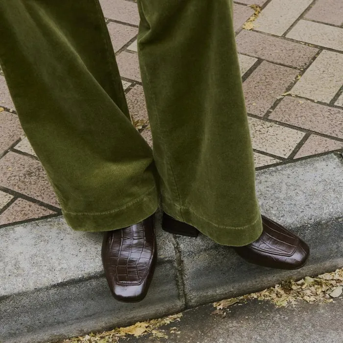 Women Loafers With Rounded Toes Brown JONAK Loafers