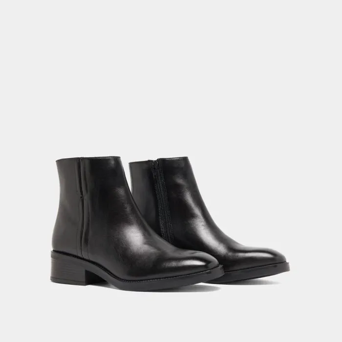 Women Lowboots With Elastic Straps And Openwork Details Black JONAK Ankle Boots Lowboots