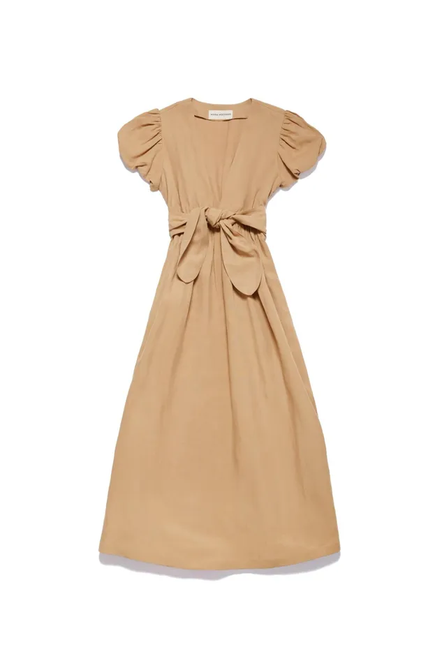 Women Mara Hoffman Dresses Savannah Dress Khaki