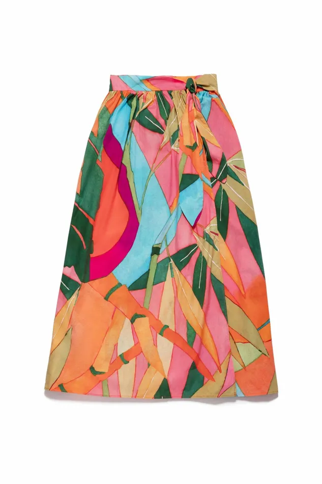 Women Mara Hoffman Extended Sizes Extended Katrine Skirt Print