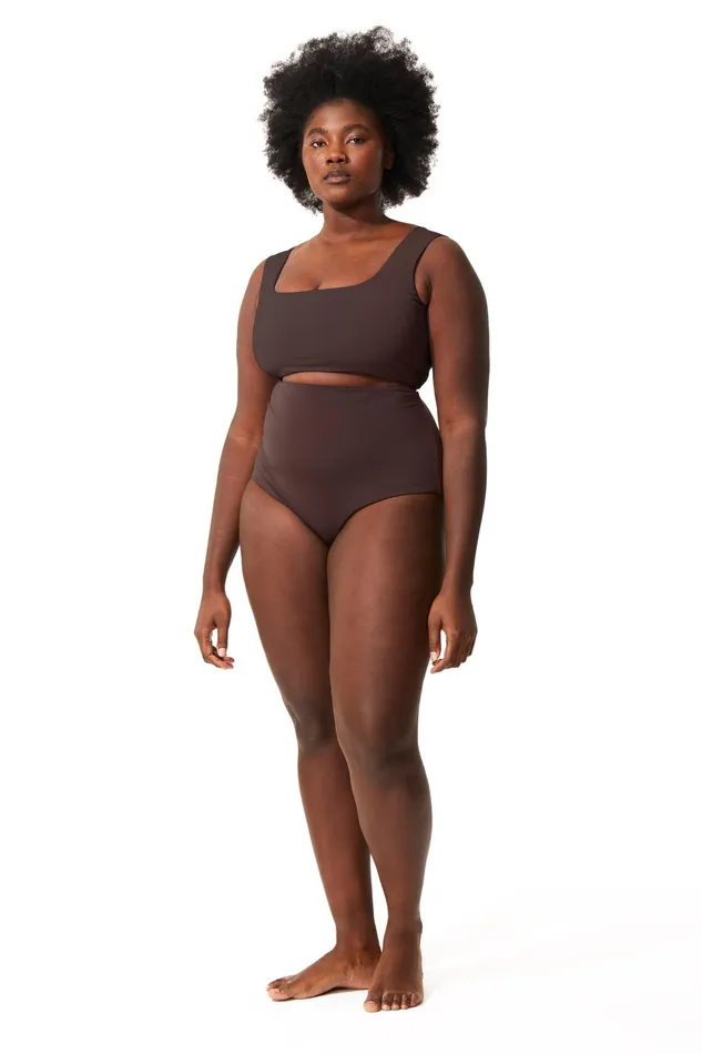 Women Mara Hoffman Extended Sizes Extended Lydia Bikini Bottom Tabacco