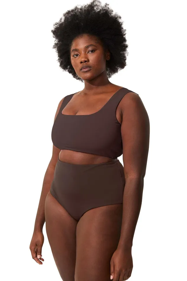 Women Mara Hoffman Extended Sizes Extended Lydia Bikini Bottom Tabacco Women Mara Hoffman Extended Sizes Extended Lydia Bikini Bottom Tabacco
