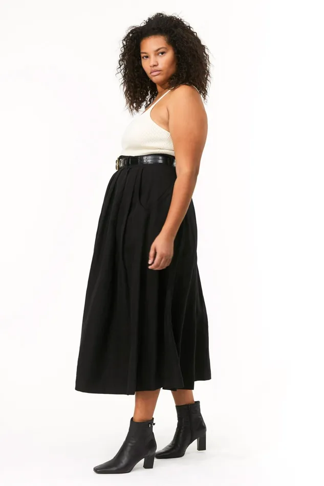 Women Mara Hoffman Extended Sizes Extended Tulay Skirt Black
