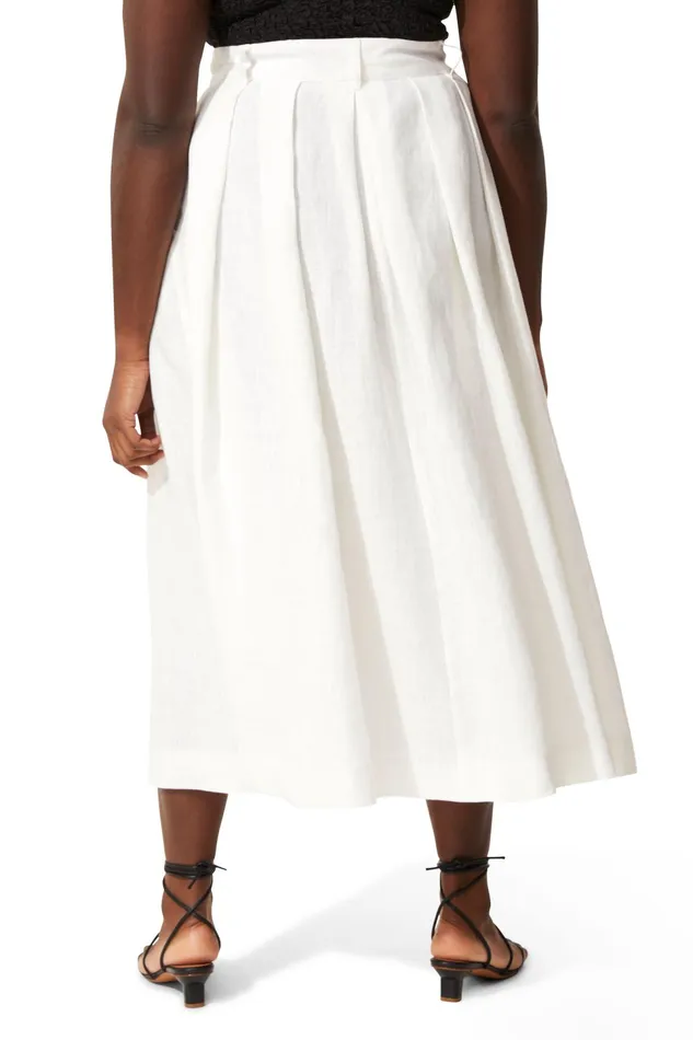 Women Mara Hoffman Extended Sizes Extended Tulay Skirt White