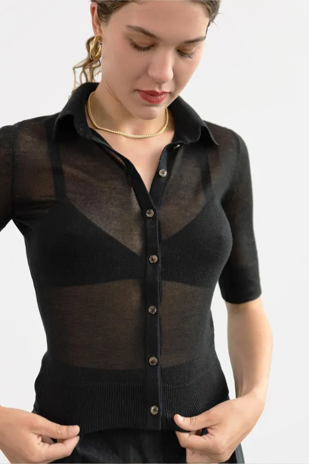 Women Mara Hoffman Extended Sizes Extended Veronica Sweater Black Women Mara Hoffman Extended Sizes Extended Veronica Sweater Black