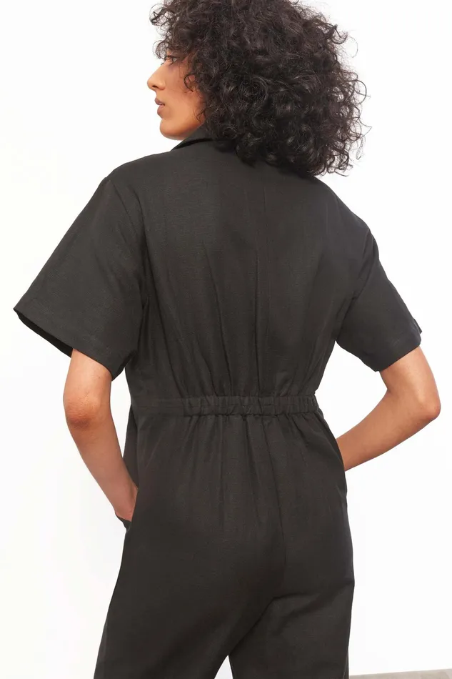 Women Mara Hoffman Jumpsuits and Rompers Kailyn Jumpsuit Black