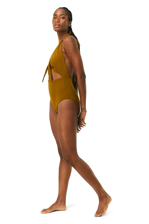 Women Mara Hoffman One Pieces Maddy One Piece Olive Women Mara Hoffman One Pieces Maddy One Piece Olive