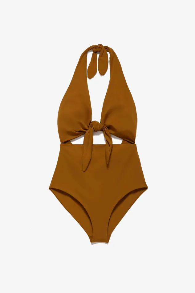 Women Mara Hoffman One Pieces Maddy One Piece Olive Women Mara Hoffman One Pieces Maddy One Piece Olive