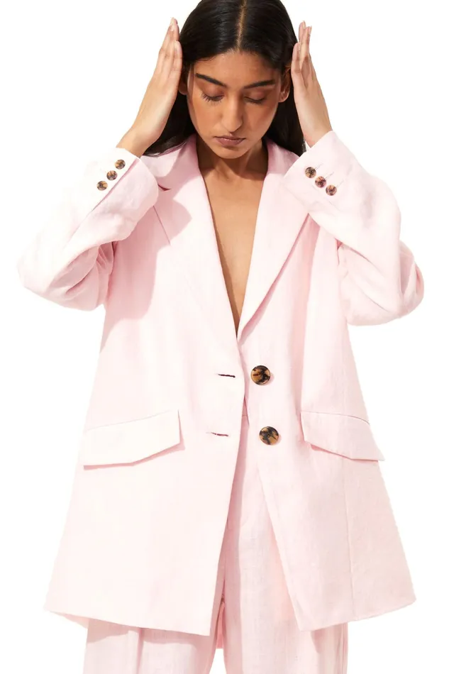 Women Mara Hoffman Outerwear Tatum Jacket Blush