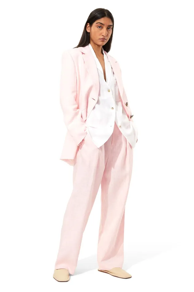 Women Mara Hoffman Outerwear Tatum Jacket Blush Women Mara Hoffman Outerwear Tatum Jacket Blush
