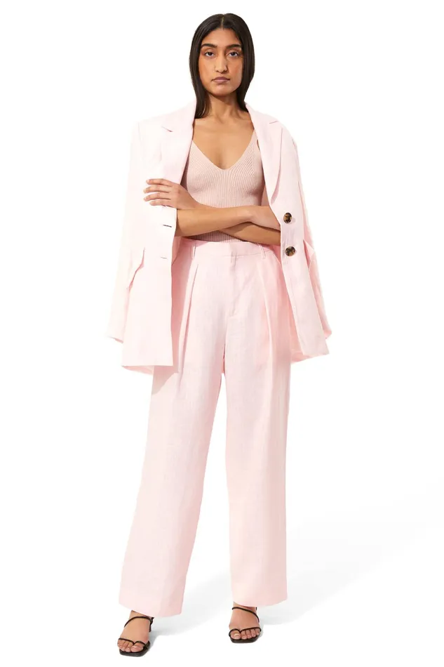 Women Mara Hoffman Outerwear Tatum Jacket Blush Women Mara Hoffman Outerwear Tatum Jacket Blush