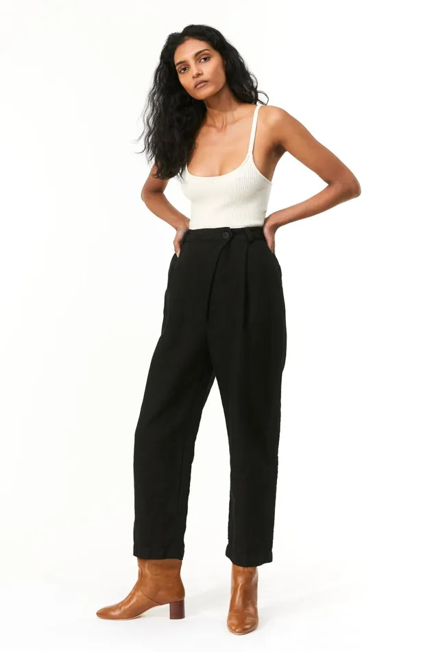 Women Mara Hoffman Pants and Shorts Almeria Pant Black
