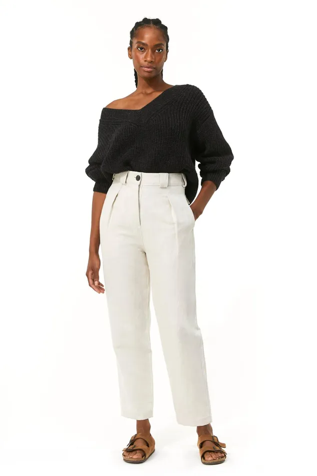 Women Mara Hoffman Pants and Shorts Jade Pant Beige Women Mara Hoffman Pants and Shorts Jade Pant Beige