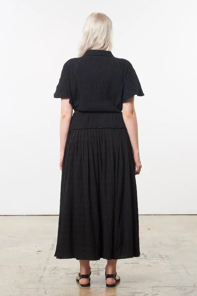 Women Mara Hoffman Skirts Extended Alejandra Skirt Black Women Mara Hoffman Skirts Extended Alejandra Skirt Black