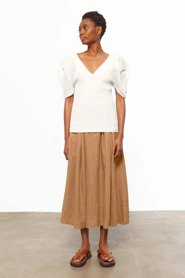 Women Mara Hoffman Tops Fia Top White