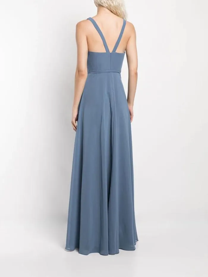 Women Marchesa Marchesa Notte Aprilia Dusty Blue