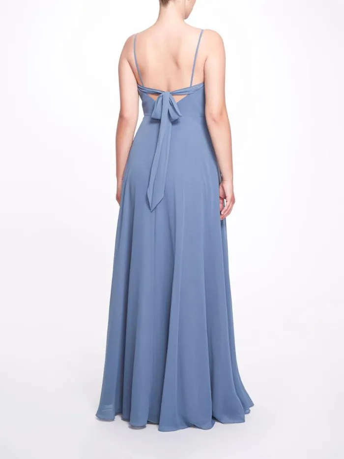 Women Marchesa Marchesa Notte Verona Slate Blue