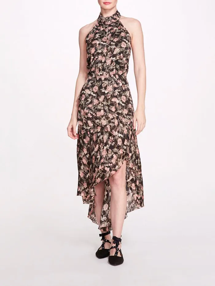 Women Marchesa Marchesa Rosa Magnolia Black Coral