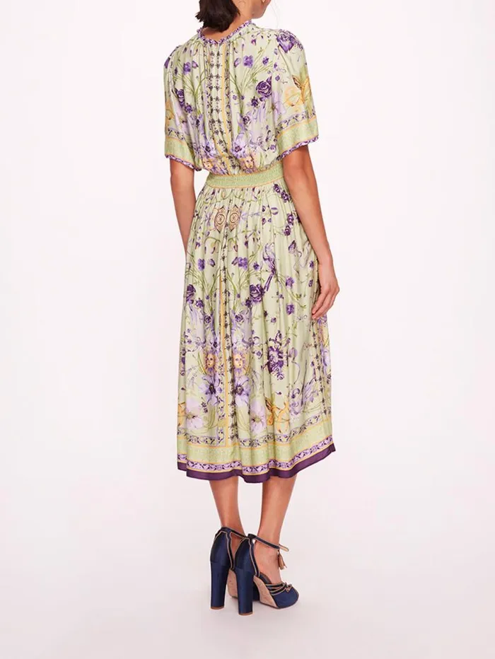 Women Marchesa Marchesa Rosa Soma Pistachio Multi
