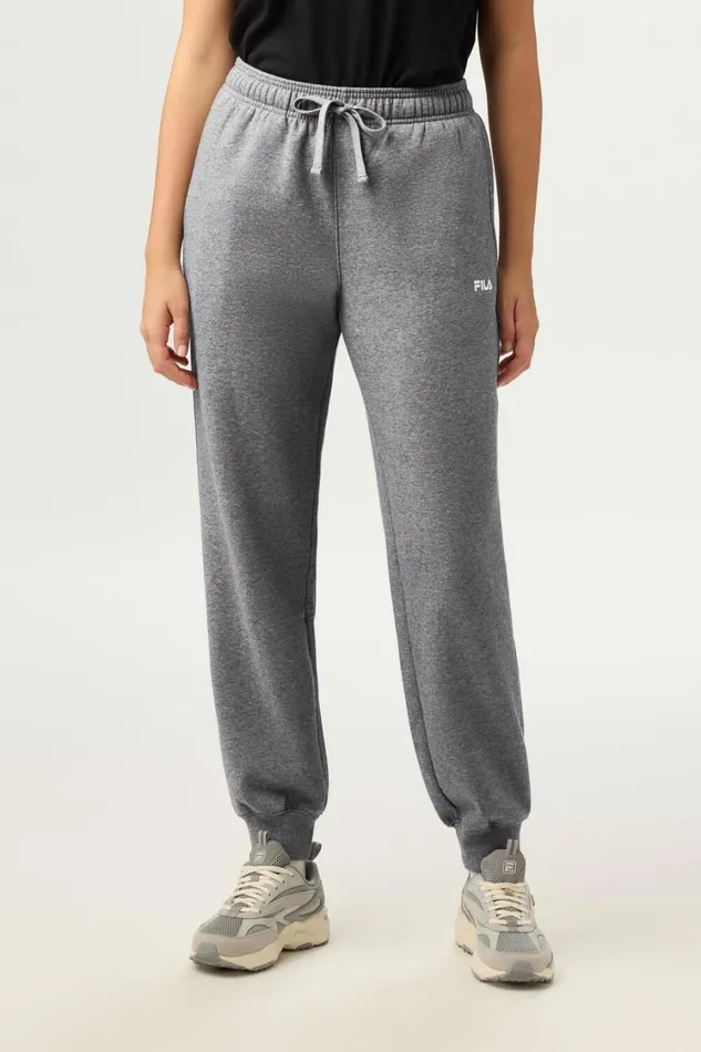 Women Matching Sets Fila Sportstyle Linear Logo Jogger 063 Varsity Heatherwhite