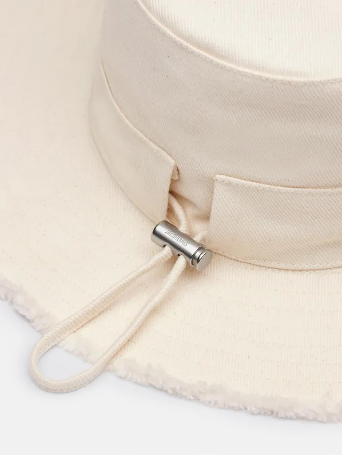 WomenMen Hats JACQUEMUS The Artichaut Bucket Hat Offwhite