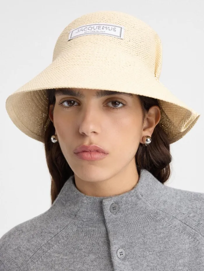 WomenMen Hats JACQUEMUS The Vela Hat Natural