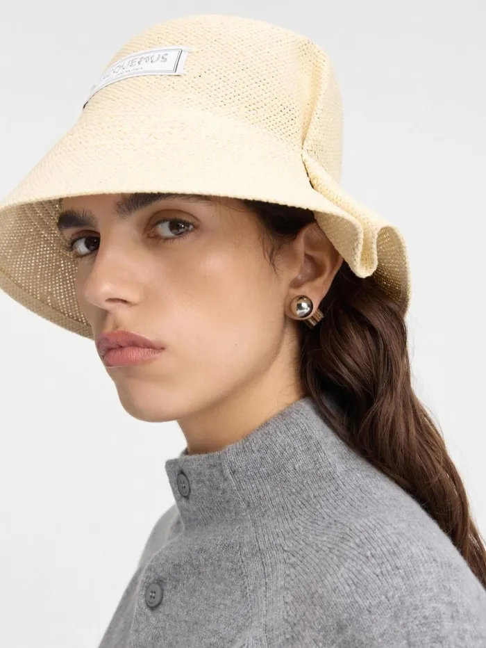 WomenMen Hats JACQUEMUS The Vela Hat Natural