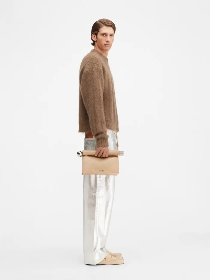 WomenMen Knits JACQUEMUS The Nuvola Sweater Camel