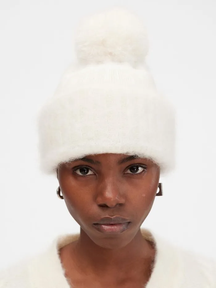 WomenMen Scarves Beanies and Gloves JACQUEMUS The Winter Beanie Offwhite