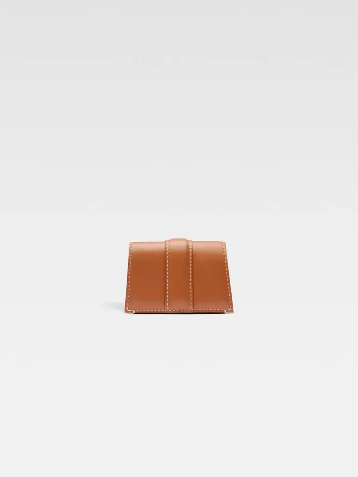 WomenMen Small Leather Goods JACQUEMUS The Bambino Flap Case Light Brown WomenMen Small Leather Goods JACQUEMUS The Bambino Flap Case Light Brown