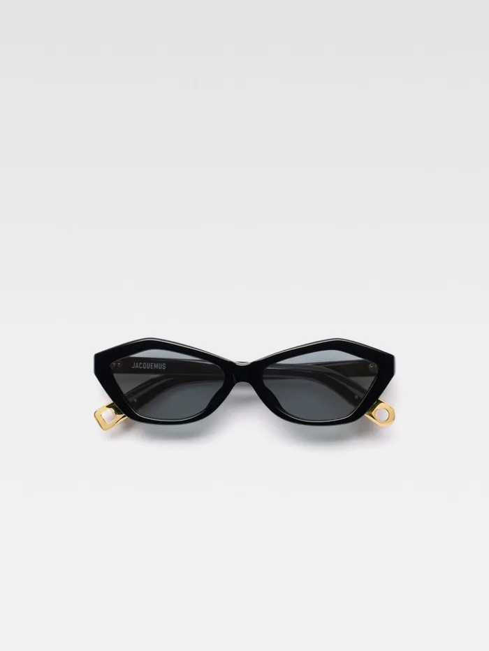 WomenMen Sunglasses JACQUEMUS The Bambino Sunglasses Black