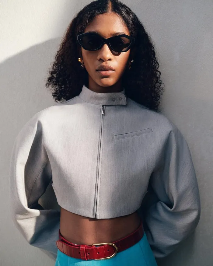 WomenMen Sunglasses JACQUEMUS The Bambino Sunglasses Black WomenMen Sunglasses JACQUEMUS The Bambino Sunglasses Black