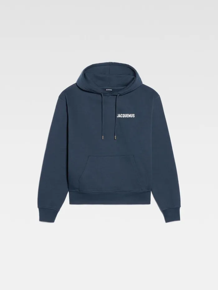 WomenMen Sweatshirts and Joggings JACQUEMUS The Jacquemus Sweatshirt Dark Navy WomenMen Sweatshirts and Joggings JACQUEMUS The Jacquemus Sweatshirt Dark Navy