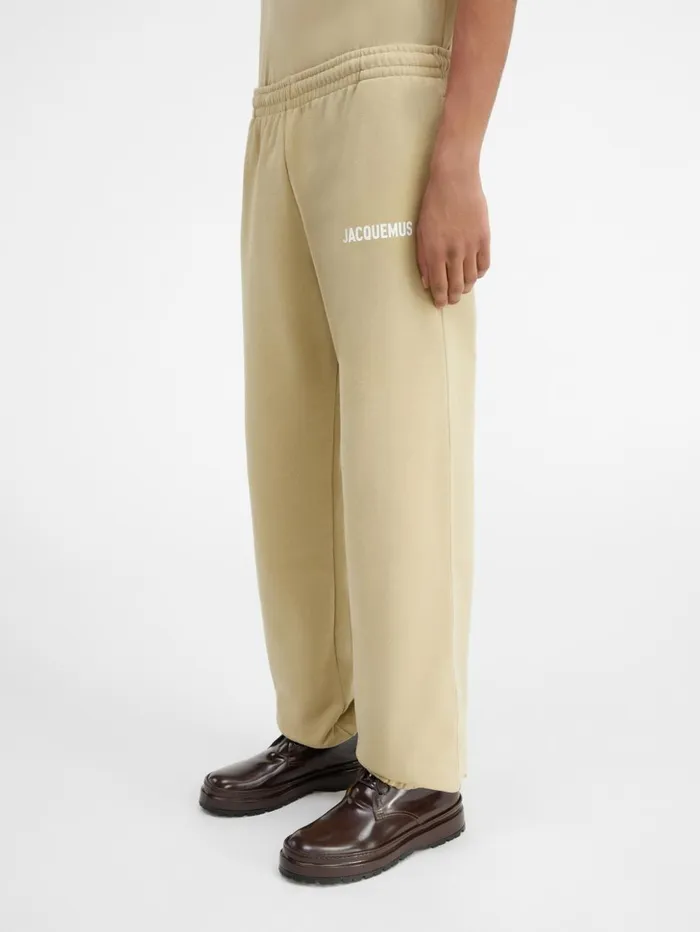 WomenMen Sweatshirts and Joggings JACQUEMUS The Jacquemus Track Pants Light Khaki