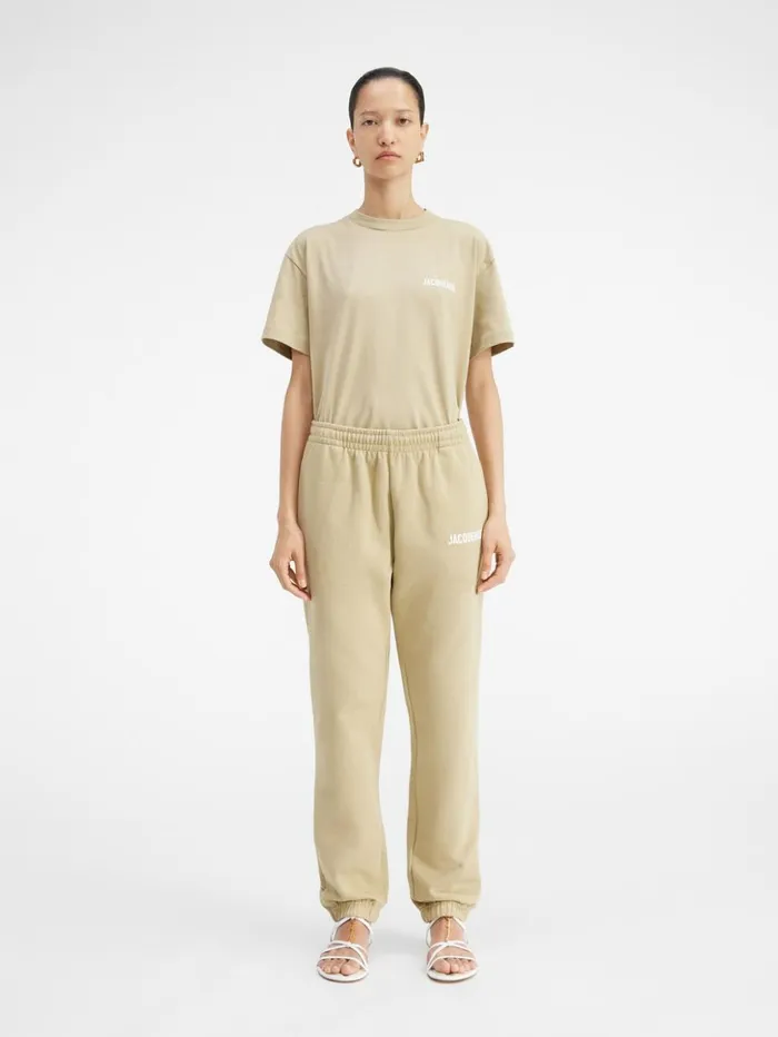 WomenMen Sweatshirts and Joggings JACQUEMUS The Jacquemus Track Pants Light Khaki