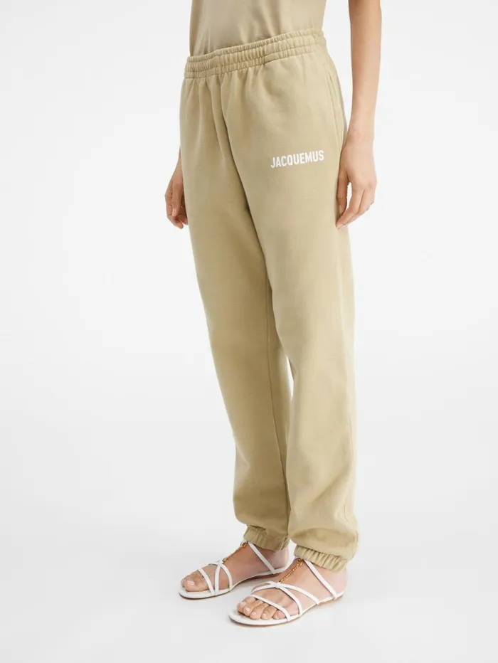 WomenMen Sweatshirts and Joggings JACQUEMUS The Jacquemus Track Pants Light Khaki
