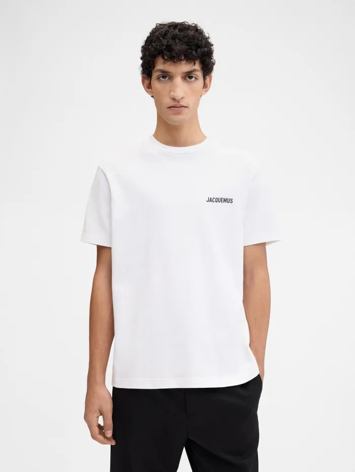 WomenMen Tshirts JACQUEMUS The Saint Tropez Indie Beach Address Tshirt Saint Tropez Indie