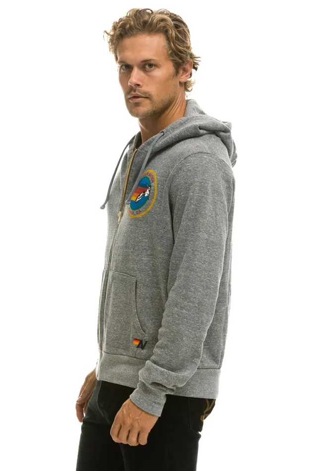 WomenMen Tops Aviator Nation AVIATOR NATION HOODIE 8211 HEATHER GREY WomenMen Tops Aviator Nation AVIATOR NATION HOODIE 8211 HEATHER GREY