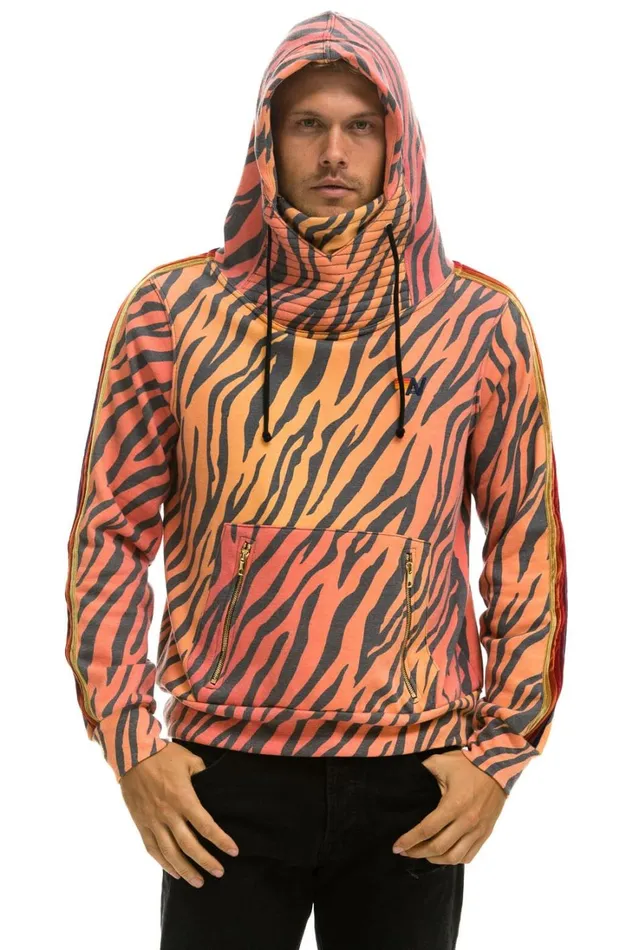 WomenMen Tops Aviator Nation NINJA PULLOVER HOODIE 8211 TIGER WomenMen Tops Aviator Nation NINJA PULLOVER HOODIE 8211 TIGER