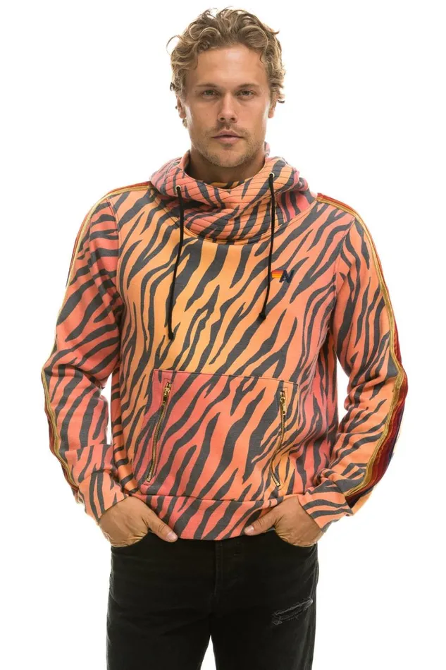 WomenMen Tops Aviator Nation NINJA PULLOVER HOODIE 8211 TIGER WomenMen Tops Aviator Nation NINJA PULLOVER HOODIE 8211 TIGER