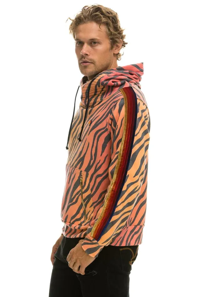 WomenMen Tops Aviator Nation NINJA PULLOVER HOODIE 8211 TIGER WomenMen Tops Aviator Nation NINJA PULLOVER HOODIE 8211 TIGER