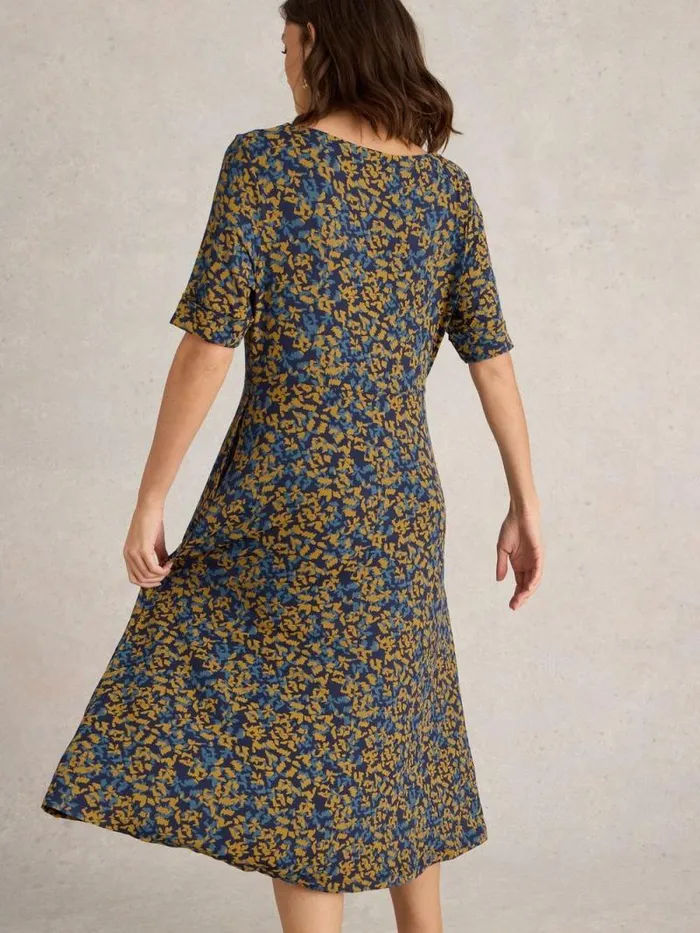 Women Millie Jersey Dress Navy Print White Stuff Dresses Women Millie Jersey Dress Navy Print White Stuff Dresses