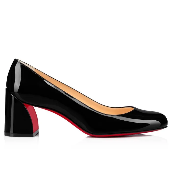 Women Miss Sab 55 Mm Pumps 8211 Patent Calf Leather 8211 Black Christian Louboutin Pumps