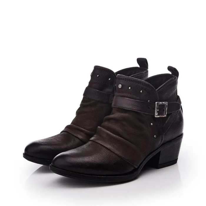 Women Moda In Pelle Black Boots Braya Black Nubuck