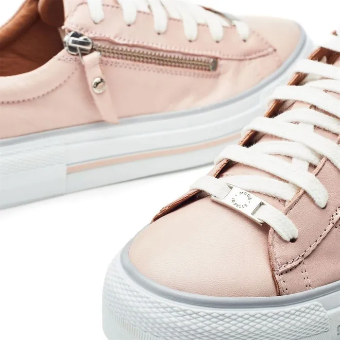 Women Moda In Pelle Casual Trainers Filician Cameo Leather